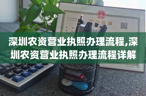 深圳农资营业执照办理流程,深圳农资营业执照办理流程详解