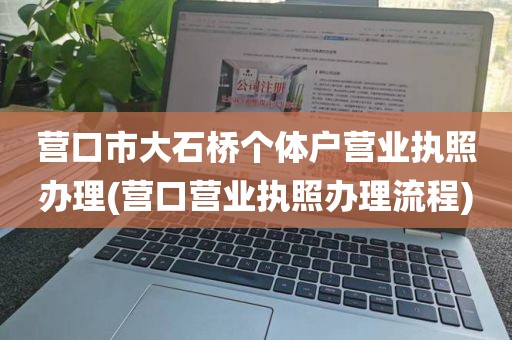 营口市大石桥个体户营业执照办理(营口营业执照办理流程)