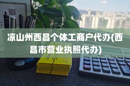 凉山州西昌个体工商户代办(西昌市营业执照代办)