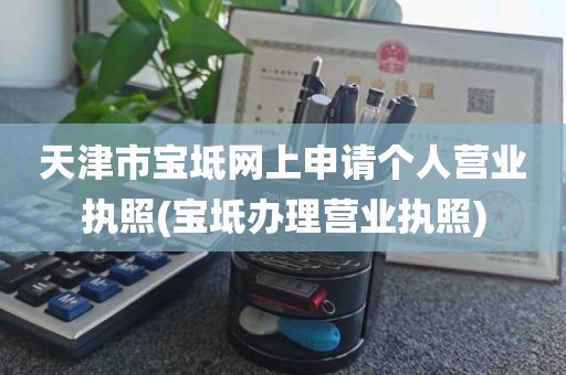 天津市宝坻网上申请个人营业执照(宝坻办理营业执照)