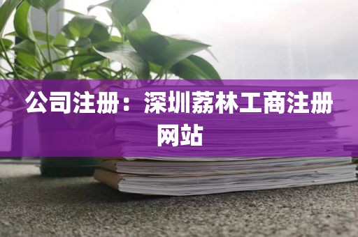 公司注册：深圳荔林工商注册网站