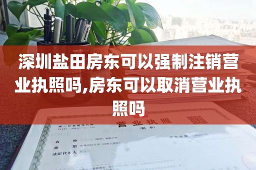 深圳盐田房东可以强制注销营业执照吗,房东可以取消营业执照吗