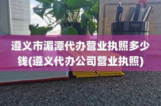 遵义市湄潭代办营业执照多少钱(遵义代办公司营业执照)