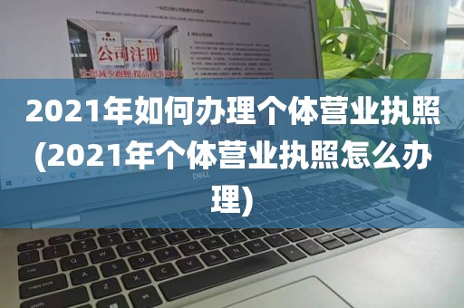 2021年如何办理个体营业执照(2021年个体营业执照怎么办理)
