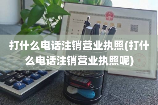 打什么电话注销营业执照(打什么电话注销营业执照呢)