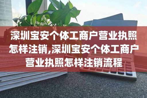 深圳宝安个体工商户营业执照怎样注销,深圳宝安个体工商户营业执照怎样注销流程