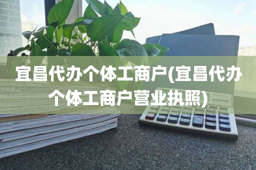 宜昌代办个体工商户(宜昌代办个体工商户营业执照)