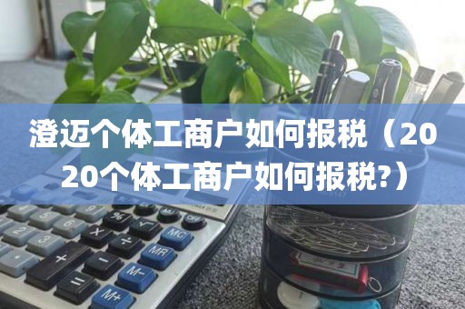 澄迈个体工商户如何报税（2020个体工商户如何报税?）