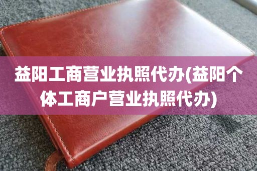 益阳工商营业执照代办(益阳个体工商户营业执照代办)