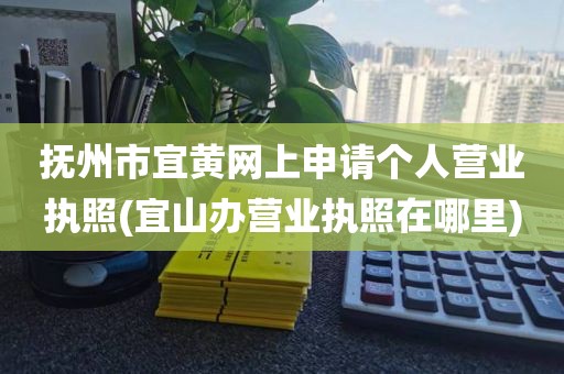 抚州市宜黄网上申请个人营业执照(宜山办营业执照在哪里)