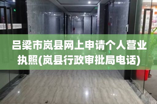 吕梁市岚县网上申请个人营业执照(岚县行政审批局电话)