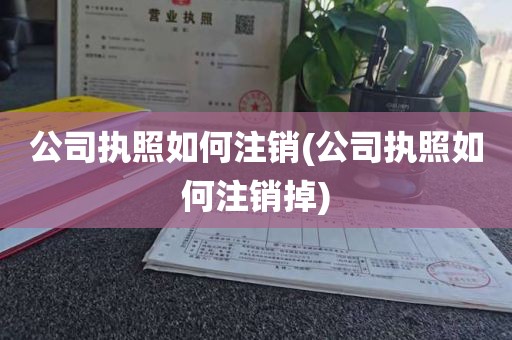 公司执照如何注销(公司执照如何注销掉)