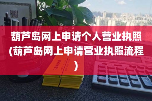 葫芦岛网上申请个人营业执照(葫芦岛网上申请营业执照流程)