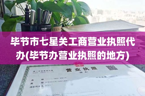 毕节市七星关工商营业执照代办(毕节办营业执照的地方)
