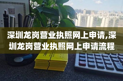 深圳龙岗营业执照网上申请,深圳龙岗营业执照网上申请流程