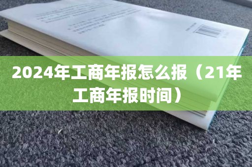 2024年工商年报怎么报（21年工商年报时间）