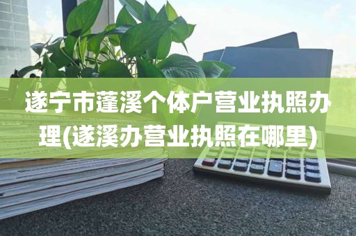 遂宁市蓬溪个体户营业执照办理(遂溪办营业执照在哪里)