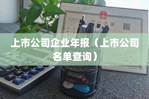 上市公司企业年报（上市公司名单查询）