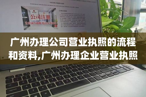 广州办理公司营业执照的流程和资料,广州办理企业营业执照