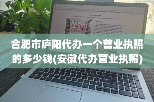 合肥市庐阳代办一个营业执照的多少钱(安徽代办营业执照)