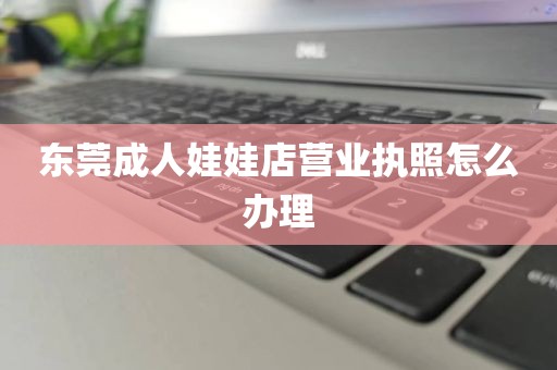 东莞成人娃娃店营业执照怎么办理