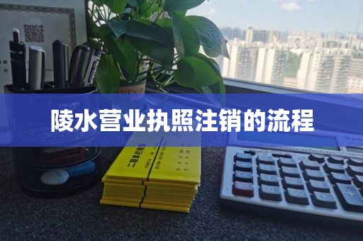 陵水营业执照注销的流程