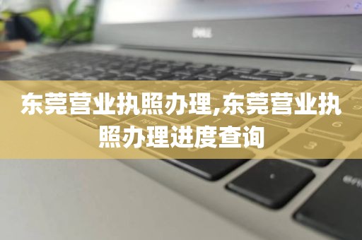 东莞营业执照办理,东莞营业执照办理进度查询