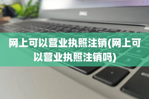 网上可以营业执照注销(网上可以营业执照注销吗)