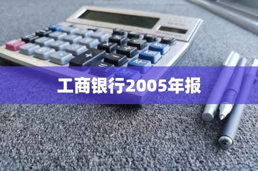 工商银行2005年报