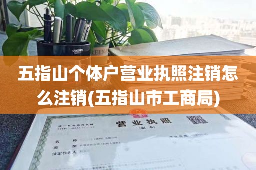 五指山个体户营业执照注销怎么注销(五指山市工商局)