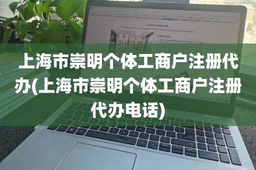 上海市崇明个体工商户注册代办(上海市崇明个体工商户注册代办电话)