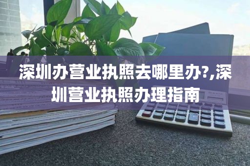 深圳办营业执照去哪里办?,深圳营业执照办理指南