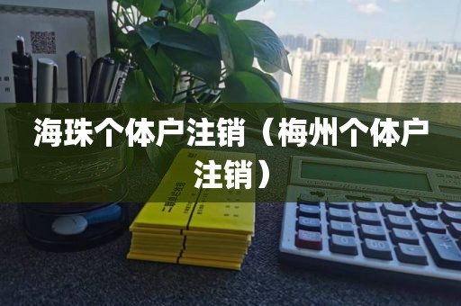 海珠个体户注销（梅州个体户注销）
