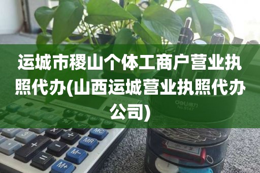 运城市稷山个体工商户营业执照代办(山西运城营业执照代办公司)