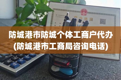 防城港市防城个体工商户代办(防城港市工商局咨询电话)