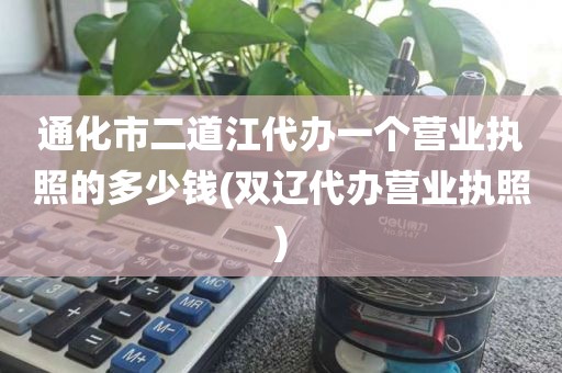 通化市二道江代办一个营业执照的多少钱(双辽代办营业执照)