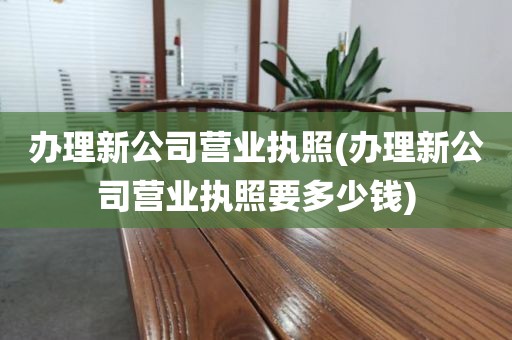办理新公司营业执照(办理新公司营业执照要多少钱)
