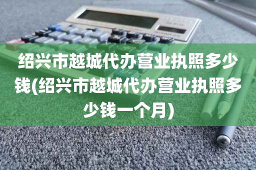 绍兴市越城代办营业执照多少钱(绍兴市越城代办营业执照多少钱一个月)
