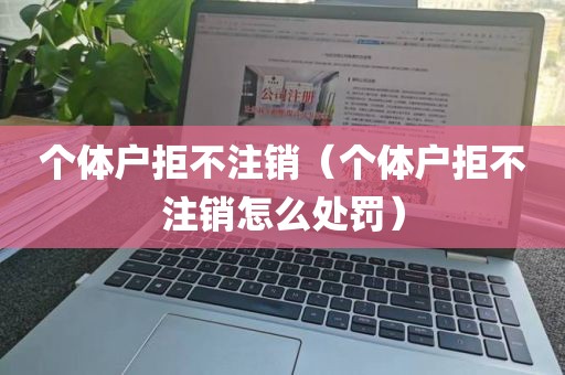 个体户拒不注销（个体户拒不注销怎么处罚）