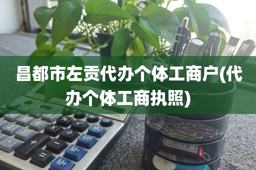 昌都市左贡代办个体工商户(代办个体工商执照)