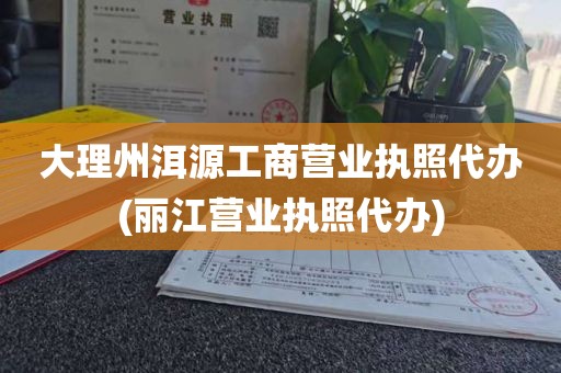 大理州洱源工商营业执照代办(丽江营业执照代办)