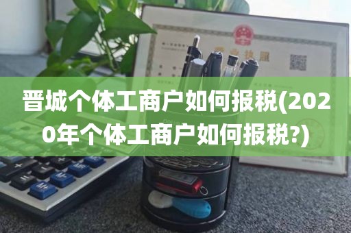 晋城个体工商户如何报税(2020年个体工商户如何报税?)