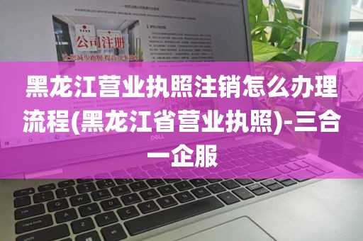 黑龙江营业执照注销怎么办理流程(黑龙江省营业执照)-三合一企服