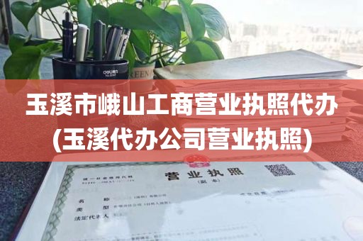 玉溪市峨山工商营业执照代办(玉溪代办公司营业执照)
