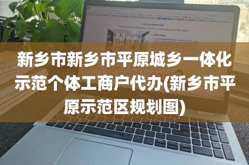 新乡市新乡市平原城乡一体化示范个体工商户代办(新乡市平原示范区规划图)