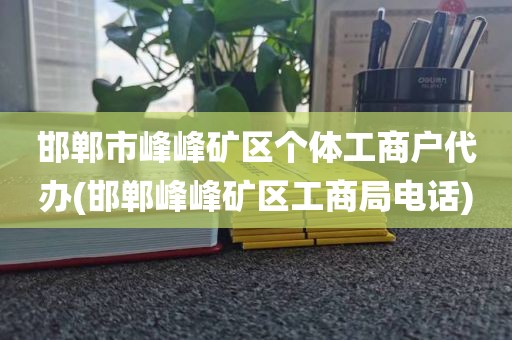邯郸市峰峰矿区个体工商户代办(邯郸峰峰矿区工商局电话)