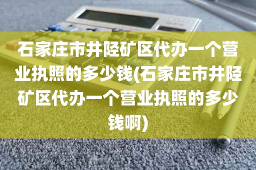 石家庄市井陉矿区代办一个营业执照的多少钱(石家庄市井陉矿区代办一个营业执照的多少钱啊)