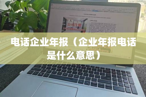 电话企业年报(企业年报电话是什么意思)