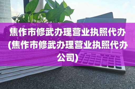 焦作市修武办理营业执照代办(焦作市修武办理营业执照代办公司)