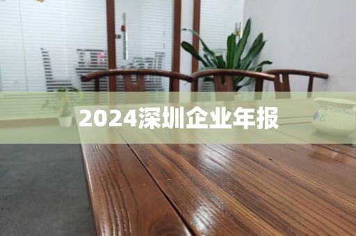2024深圳企业年报